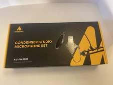 Maono AU-PM320S Series Condenser Studio Microphone Set Lightly Used!