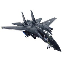 1:100 F-14 Tomcat US Fighter VX-4 Plane Model Alloy Aircraft Military Collection