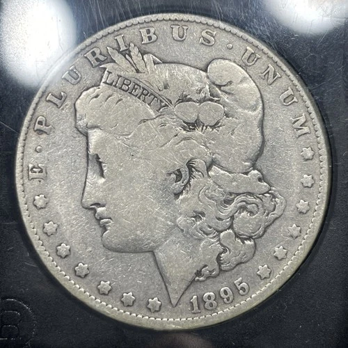 1895-O Morgan Silver Dollar VG Very Good Details Tough Semi-Key Date