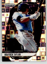 Brayden Taylor 2025 Panini Prizm Pandora Prizms 207 #/199 Tampa Bay Rays