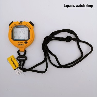 SEIKO SVAJ003 Yellow SOLER STANDARD Stopwatch Watch New in Box | eBay