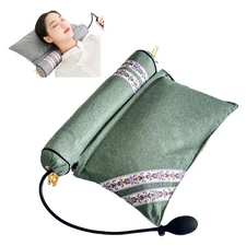 APSWUDR Cervical Traction Pillow ZT2-01 Green 17x13in 1P