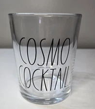 Rae Dunn "COSMO COCKTAIL" 24oz. Glass 