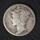 1927 *S* MERCURY HEAD SILVER DIME **FREE SHIPPING**C2996