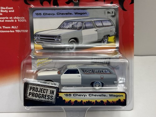 Johnny Lightning '65 Chevy Chevelle Wagon Project In Progress Street Freaks 2005 - Foto 2 di 16