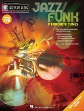 Jazz/Funk Jazz Play-Along Vol 178 Bb Eb C BC Instruments Sheet Music Book Audio