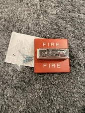 System Sensor Wall Strobe Fire Alarm Red RSS-24MCW-FR