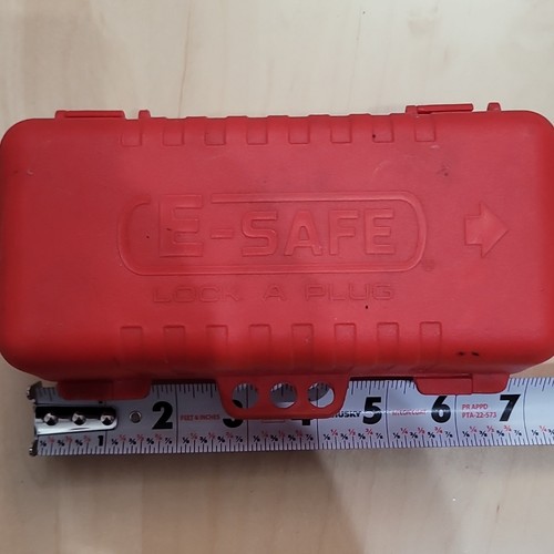 E-Safe North Lock A Plug LP 650 Plug Lockout Tagout Safety Cover