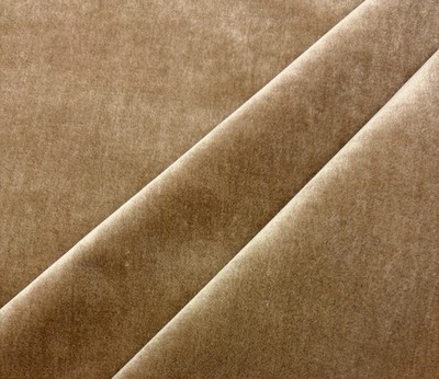 DESIGNER PLUSH MOHAIR ECRU BEIGE VELVET WOOL MULTIPURPOSE FABRIC 1.5  YARDS 55''W