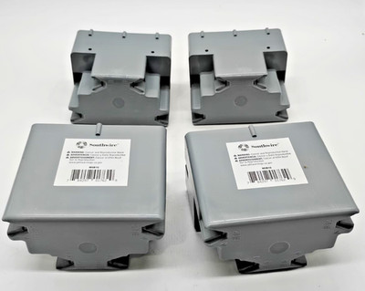 Madison Electric Smart Box MSB1G4PK 1-Gang Adjustable Depth Electrical Box 4 Pk