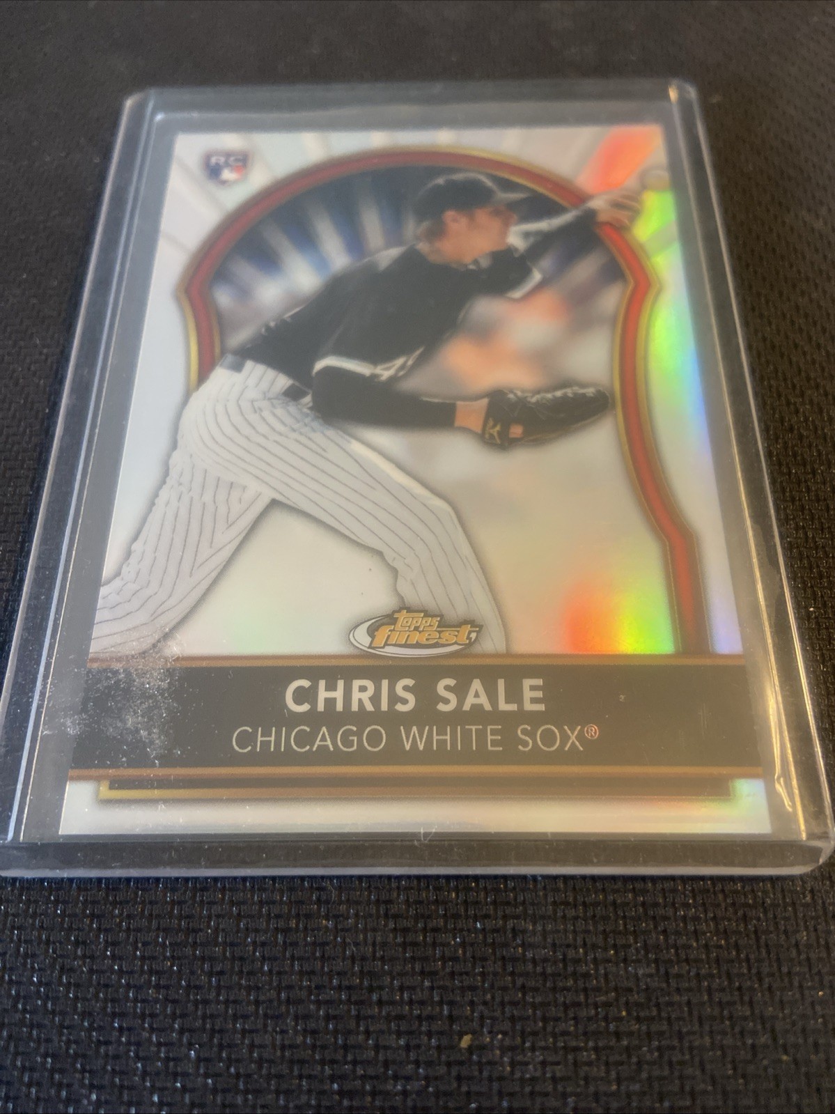 2011 Topps Finest Refractor 339/549 Chris Sale #80 Atlanta Braves