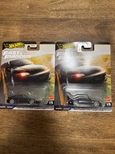 2025 Hot Wheels Premium Fast  Furious 1993 Honda Civic Coup EX EJ1 1/5 Lot of 2