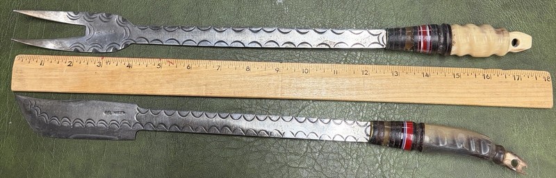 Vintage Solingen Carving Set Carving Knife And Fork!