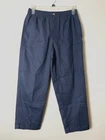 John Blair Khaki Pants Mens Size 28 M 32-36 Elastic Waist X 27.5 Inseam Gray New