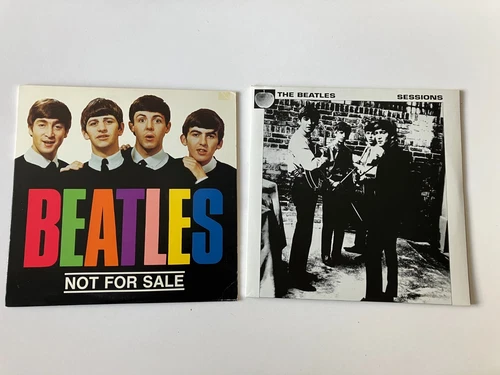 Bundle of 2 THE BEATLES VINYL LP's Not For Sale & Sessions Dble LP