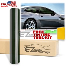20x10ft Uncut Roll Window Non Reflective Green Smoke Tint Film Car Home Office