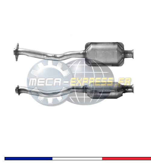 Catalyseur pour Peugeot 106 1.6 essence de 1994 à 2000 pot d'échappement modèle E0050