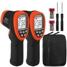Infrared Thermometer(2PCS), HOLDPEAK HVAC Laser Temperature Gun -58℉~2732℉(-5...