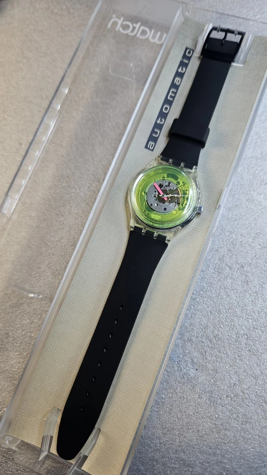 🇨🇭 Swatch Techno Sphere GK101 AUTOMATIC CONVERSION VINTAGE  - Immagine 4 di 4