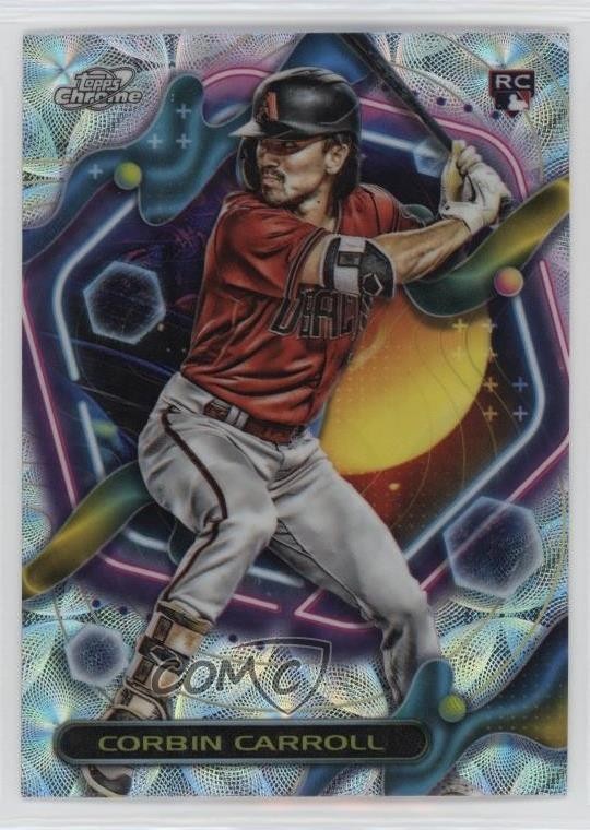 2023 Topps Cosmic Chrome Nucleus Refractor Corbin Carroll #7 11qd
