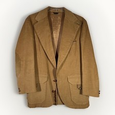 Vintage Men  s Corduroy Blazer - 42 R - Elbow Patches - See Description