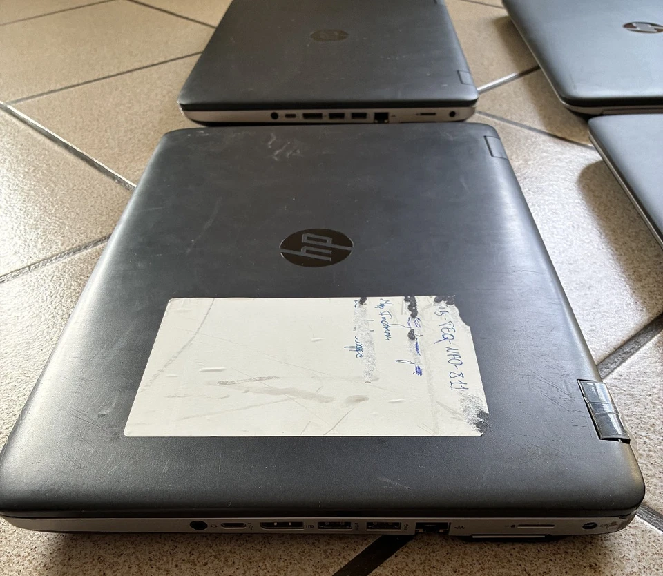 Lot de 4 PC Portable 15,6" HP Probook 650 G3 / 455 G3 - Pour Pièces / HS - Photo 3/4