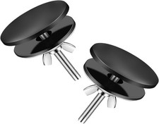 2-Pack Stainless Steel Sink Hole Cover, 2 Inch Kitchen Faucet Hole Cap,