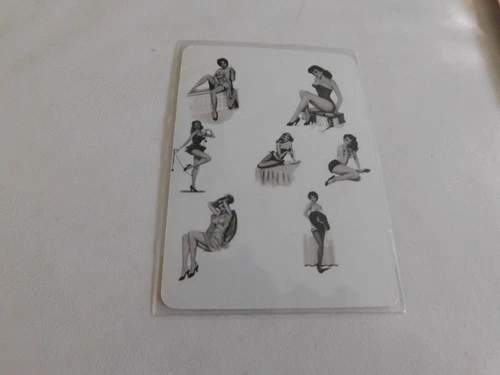 BLANK BACK CARD LADY MODEL /WIDE(X6)