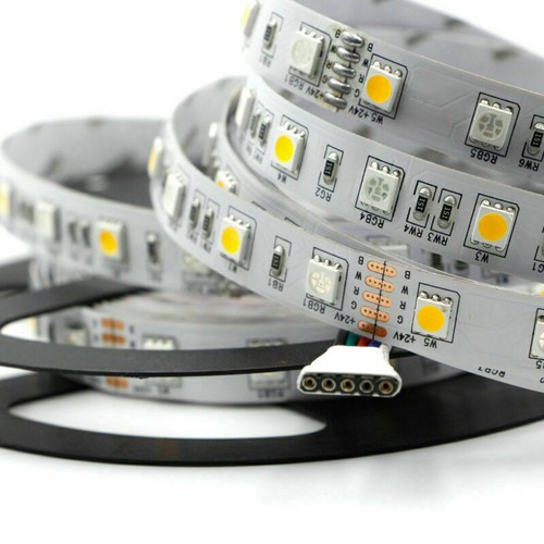 12V 24V 5050 5M 60LEDs/m Strip Light Waterproof RGB CCT RGBW RGBWW String Lights - Picture 22 of 26