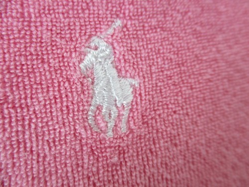 Ralph Lauren Girl's Size Large Cotton Short Sleeve Solid Pink Polo Shirt - Picture 7 of 12