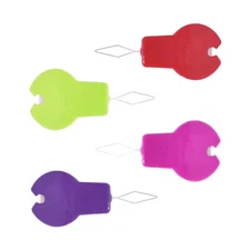 5pcs Threader with Blade Cross Stitch Bow Wire Needles Insertion Tool Household