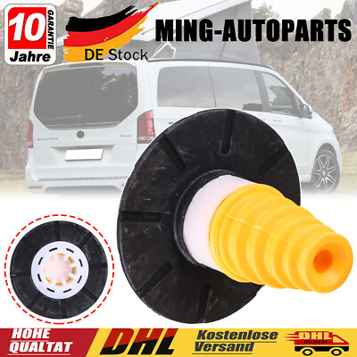 Produktbild von Federgummi, 2Pcs Federteller Unterlage Oben Unten Für Mercedes Benz W447 W448 Zusatzfeder Hinterachse Für V Klasse OEM A4473240100 4473240100 Anschlagpuffer Federung Blattgummi Hinten Links Und Rechts