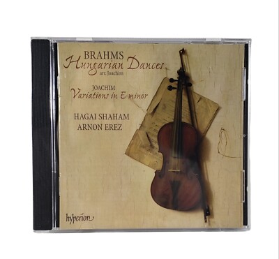 Brahms Hungarian Dances Joachim Variations in E Minor Hagai Shaham Arnon Erez CD