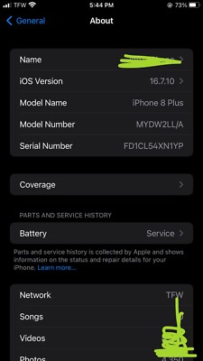 Apple iPhone 8 Plus - 128 GB - Gray (Straight Talk)
