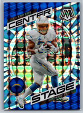 Austin Ekeler 2023 Panini Mosaic Center Stage Blue /99 CS-AE LA Chargers