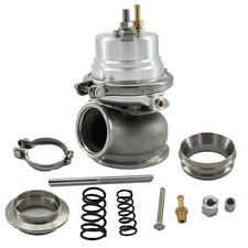 Universal External 12-psi Stubby 60mm Turbocharger V-band Wastegate Wg Wspring
