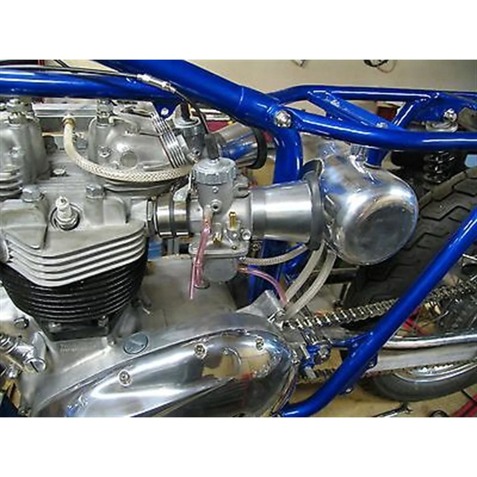 2FastMoto Silver Aluminum Velocity Stack 53mm I.D. x 62mm Trumpet Style RY-VS53 - Image 4 of 4