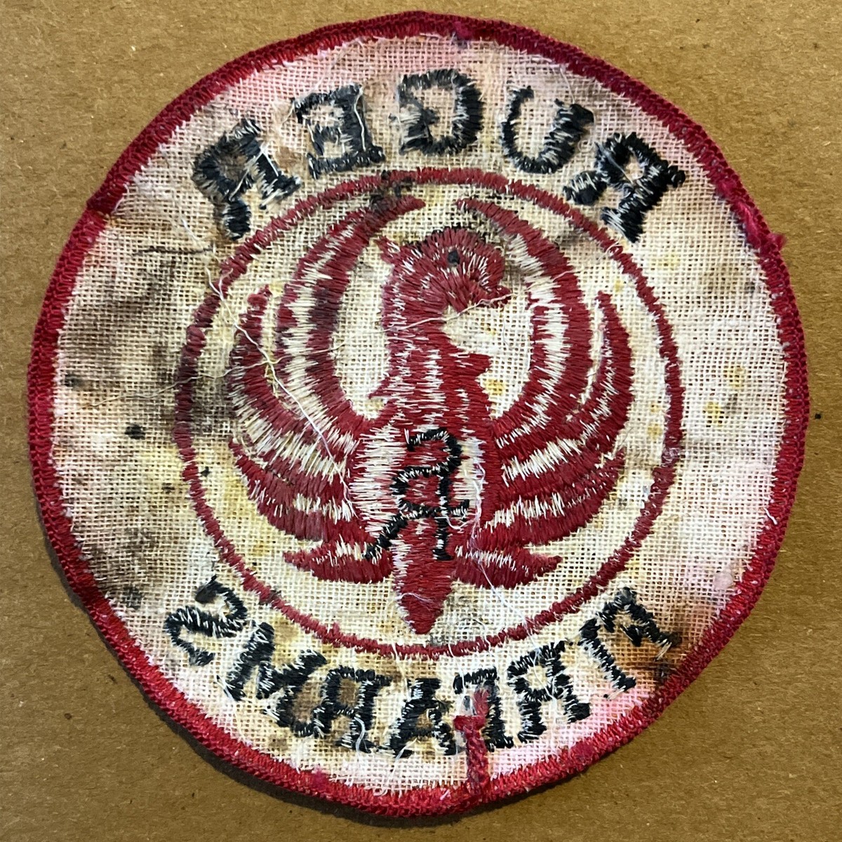 Patch Rond Vintage Ruger Firearms 10 Cm - écusson Tissu Armes à Feu