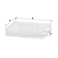 Filter, Innenraumluft MANN-FILTER CU17001 FüR Suzuki Alto