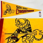 Vintage San Diego Conquistadors ABA NBA Pennant Basketball 12x30 — photo 1