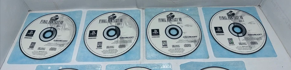 Final Fantasy Set 3 Game Combo VII VIII IX PlayStation 1 PS1 Discs Only Tested - Image 2 of 4
