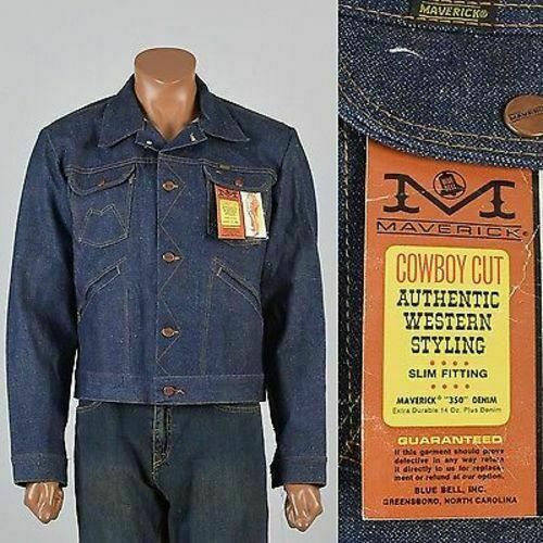 Rare Maverick Denim Jacket 70'S Made In The Usa 3J03Mj | eBay Rare Maverick Denim Jacket 70'S Made In The Usa 3J03Mj | eBay