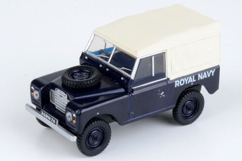 43LR3S004 Oxford Diecast Land Rover Series III SWB 1/43 Model Royal Navy - Afbeelding 1 van 2