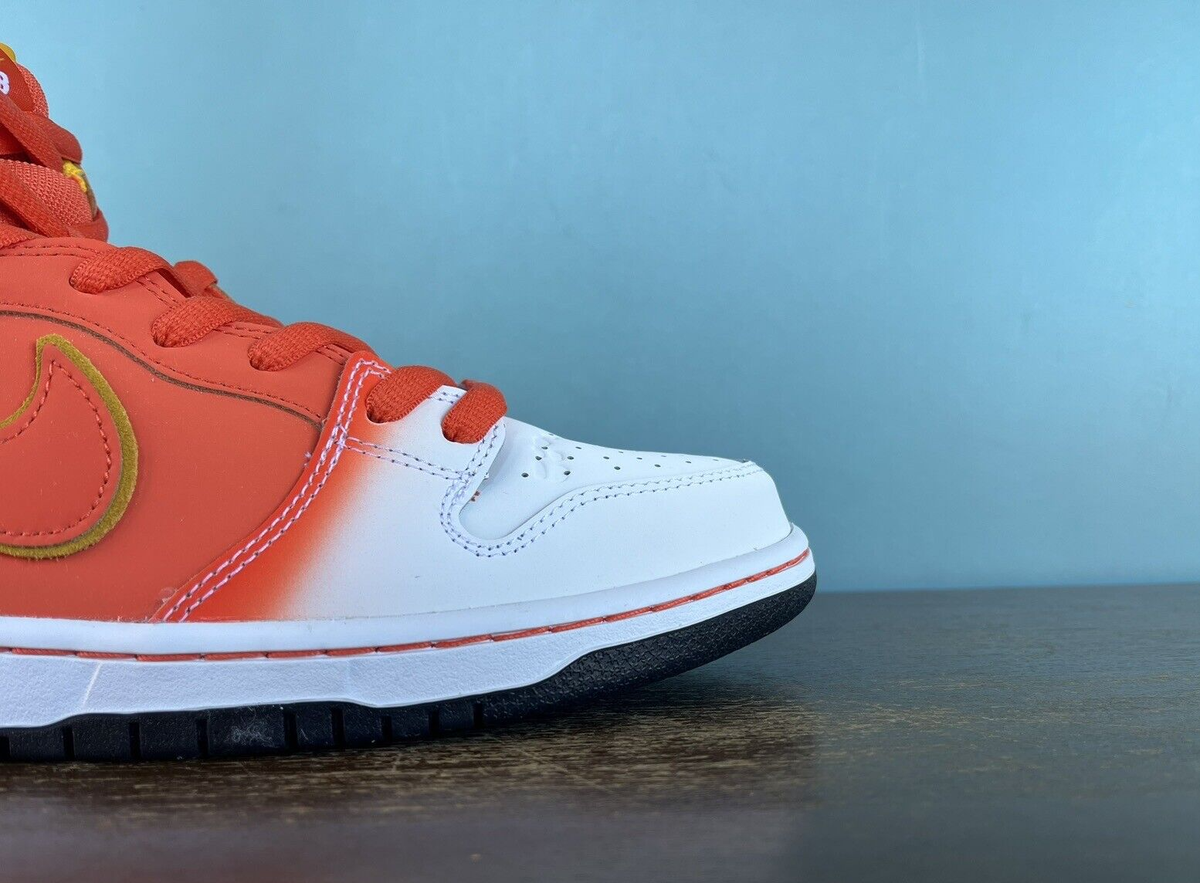 glossy orange jordan 1