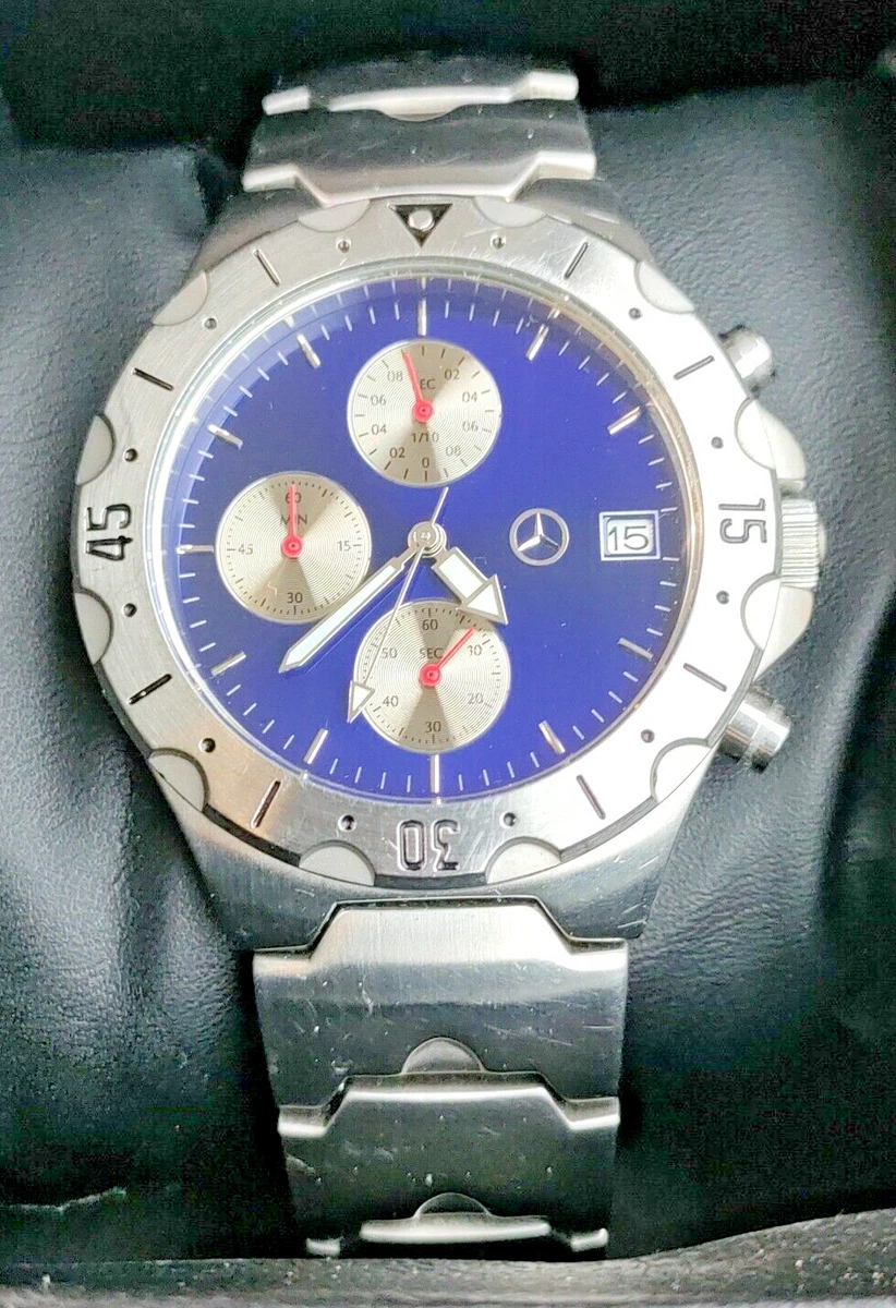 Montre Mercedes Benz CharterWay Chronographe pour Homme bleu eBay