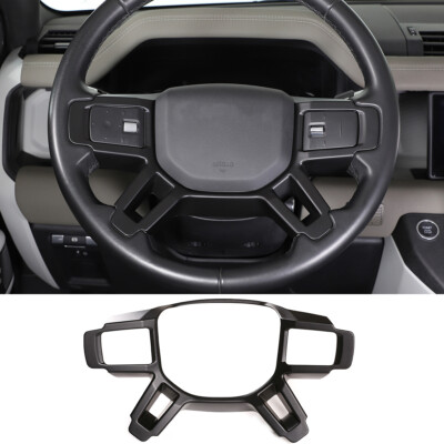 #ad Matte Black Accessories Steering Wheel Frame Kit For Land Rover Defender 20 23 $29.99