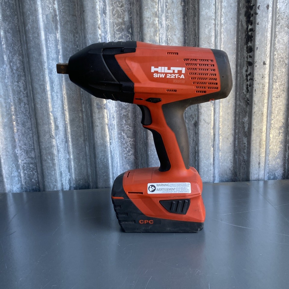 HILTI SIW 22TA Cordless Industrial Power 22 Volt Heavy Duty Impact