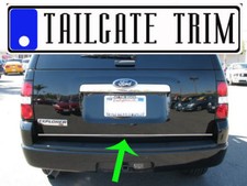 For Ford Explorer 2006 2007 2008 2009 2010 Chrome Tailgate Trunk Trim Molding For Ford Explorer 2006 2007 2008 2009 2010 Chrome Tailgate Trunk Trim Molding