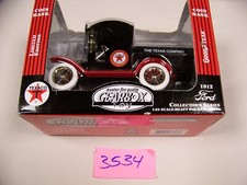 1912 FORD OIL TANKER BANK, TEXACO ITEM 3534 