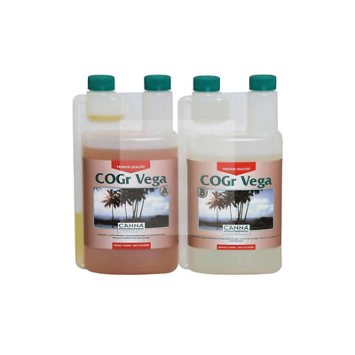 Canna Coco Cogr Vega A/B 2x1L COGr Dünger für Pflanzenzucht Wachstum